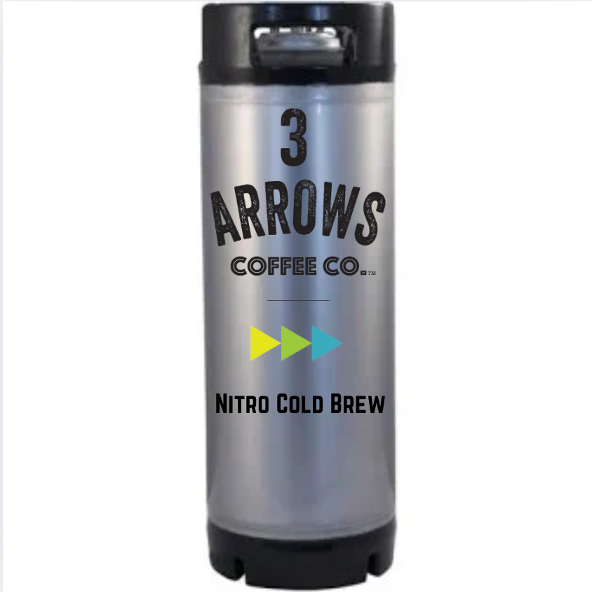 Nitro Cold Brew 5gal Keg Florida ONLY (WS) - 3 Arrows Coffee