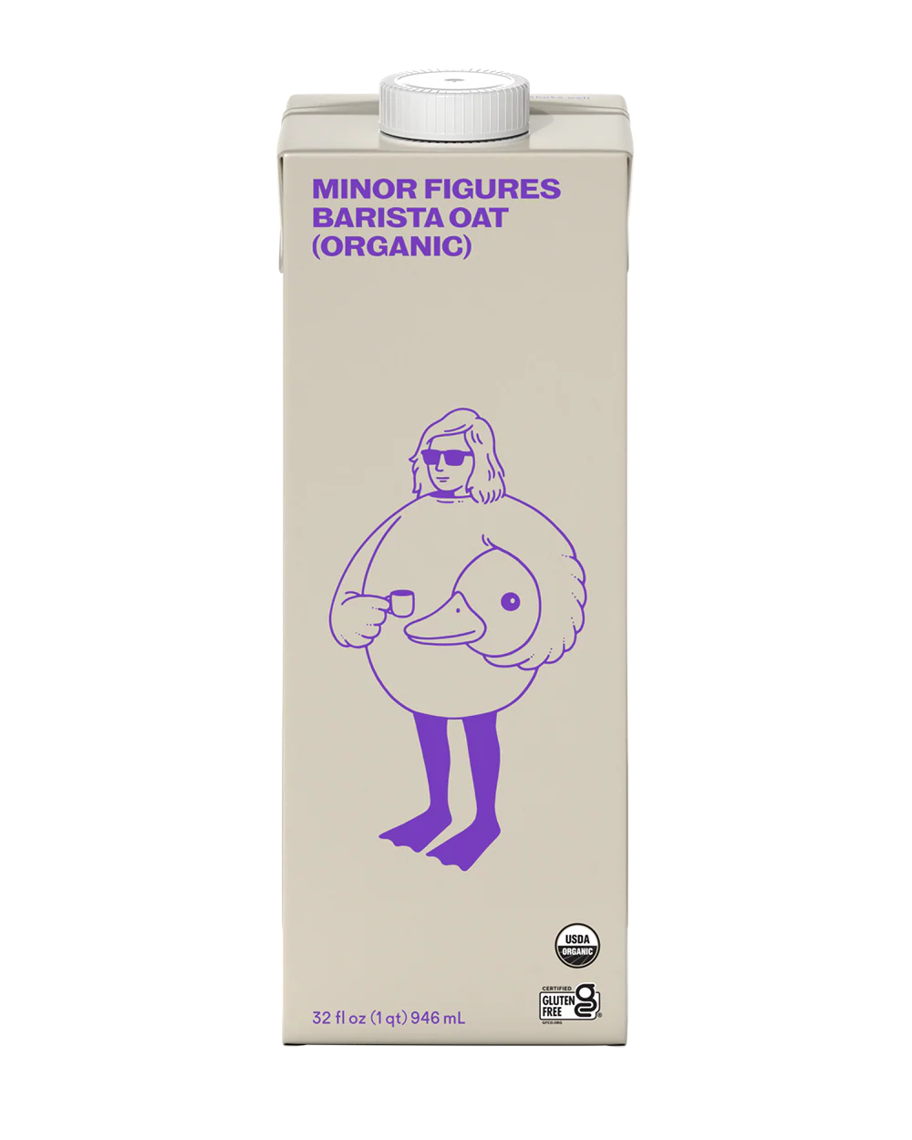 Minor Figures Organic Barista Oat Milk - Cases of 6, 32oz cartons Florida Only (WS) - 3 Arrows Coffee